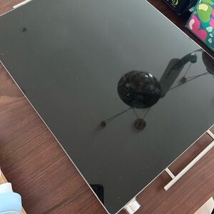 Sleek Black Glass Cooktop